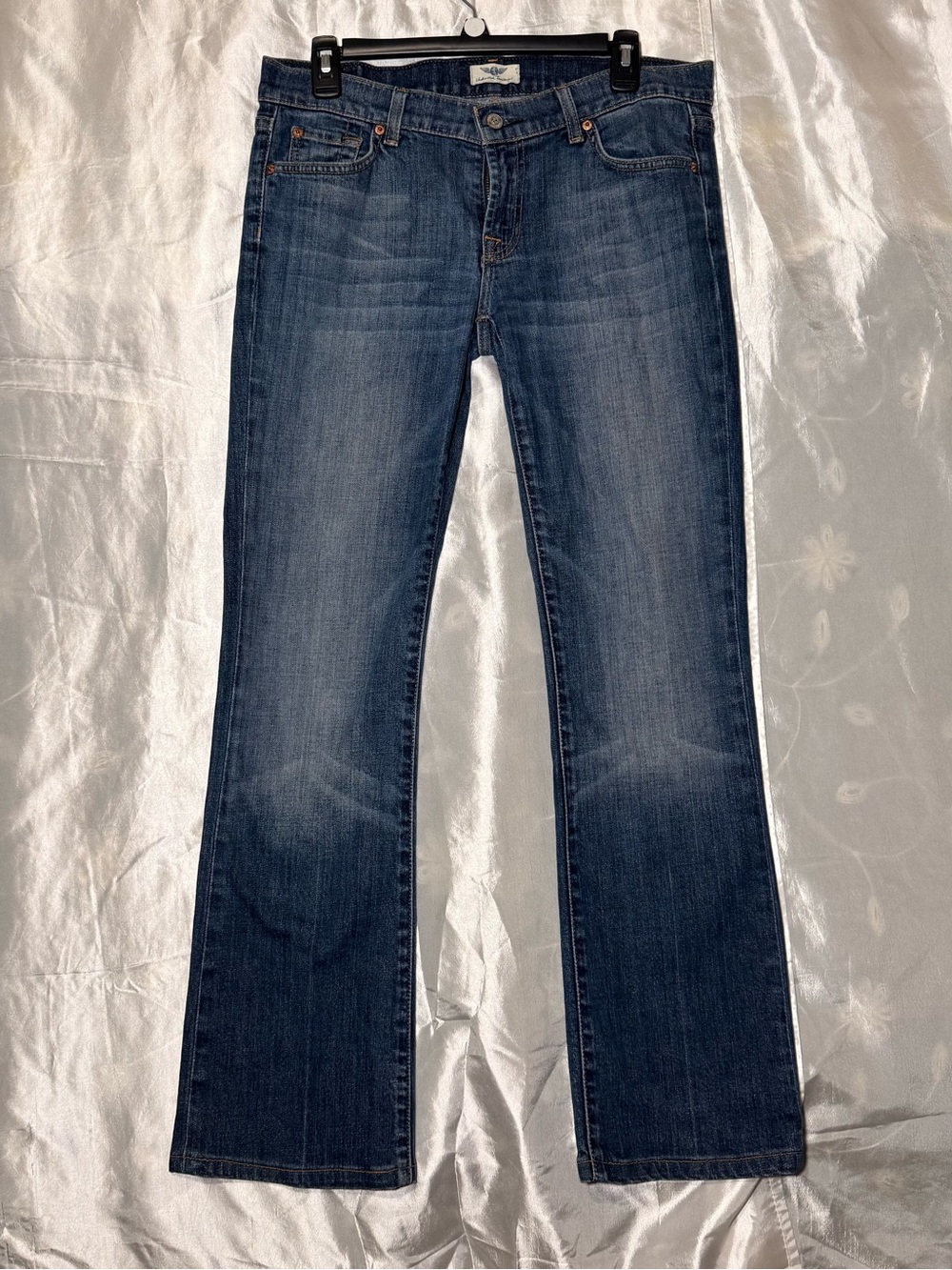 Uncharted Territory Women’s Jeans Size 10 Blue Denim Straight Leg/bootcut 29/10